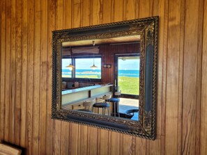 Interior - "Maison de la dune", sea view and direct beach access (Plouescat)