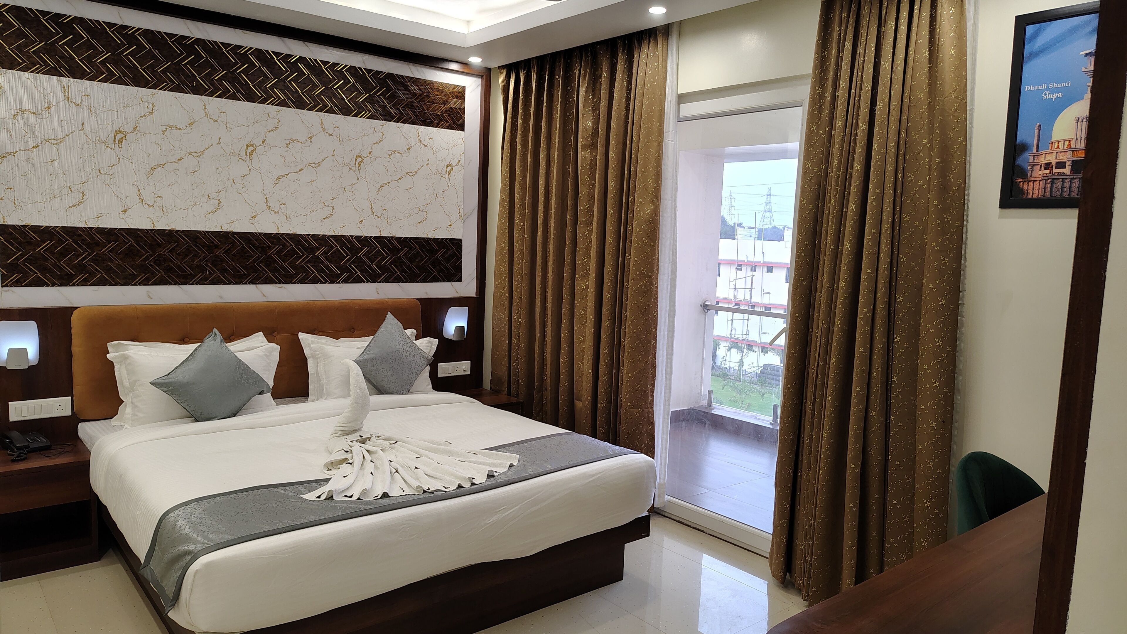 Superior-Zimmer | Bettwäsche aus ägyptischer Baumwolle, hochwertige Bettwaren, Minibar