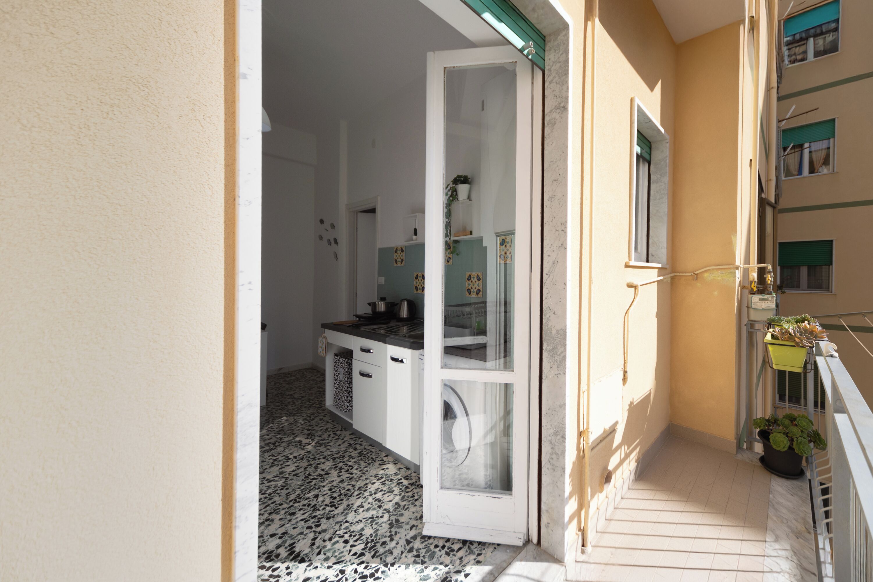 Appartamento Comfort, balcone, vista mare | Terrazza/patio