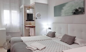 Chambres insonorisées, fer et planche à repasser, Wi-Fi gratuit