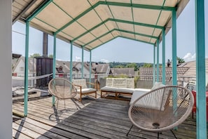 Terrace/patio - Stunning apartment with roof terrace (Winterthur)