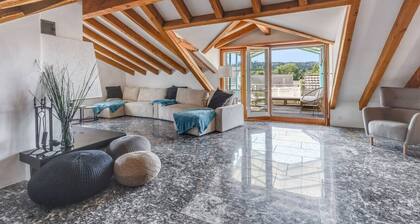 Atemberaubendes Apartment mit Dachterrasse