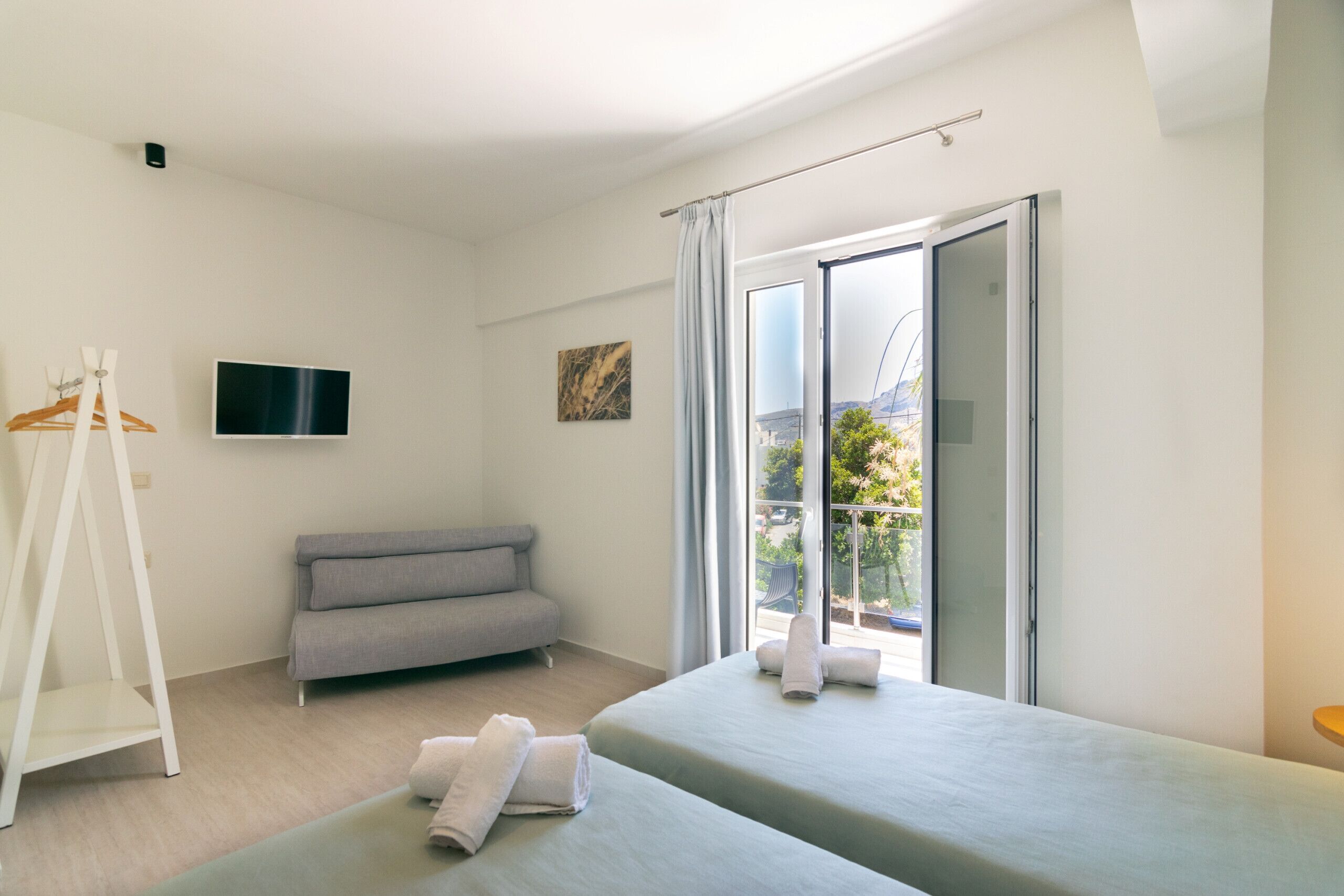 5 habitaciones y ropa de cama 