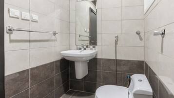 Towels, soap, toilet paper