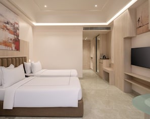 Double or Twin Room | In-room safe, free WiFi, bed sheets, wheelchair access