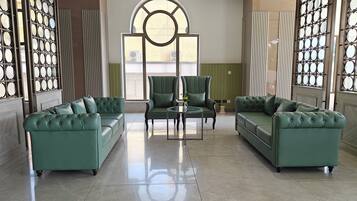 Lobby sitting area