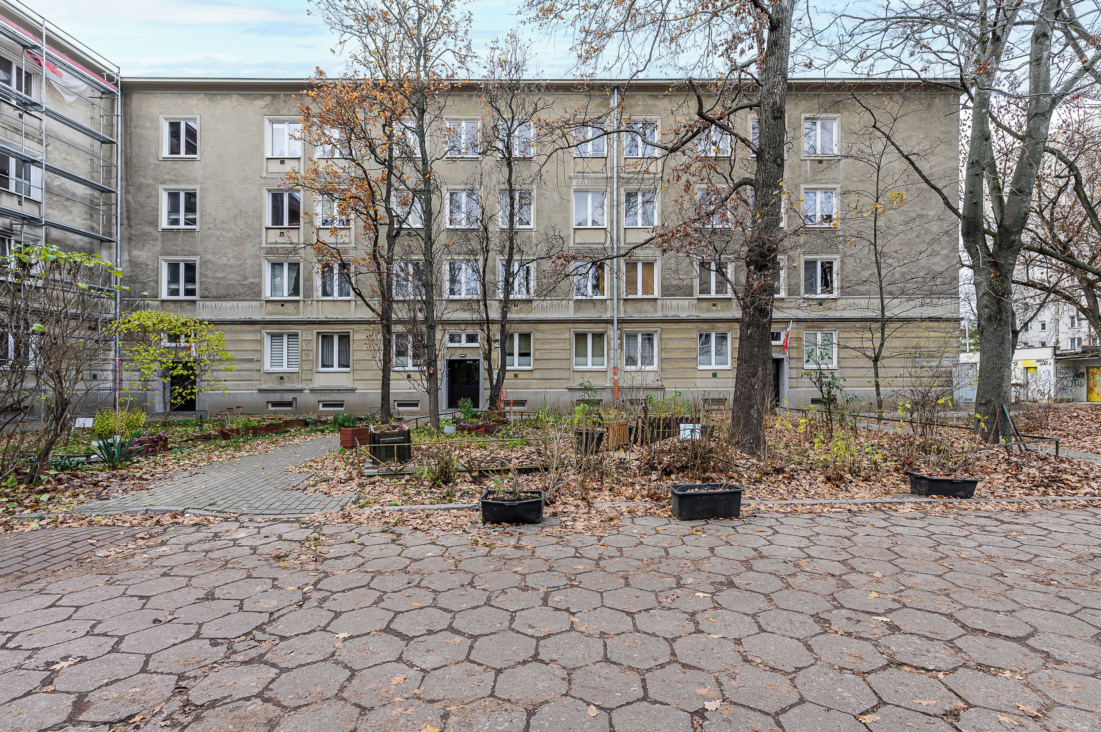 Overnatningsstedets facade