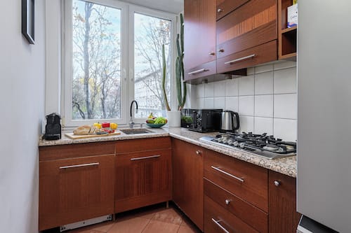 Comfort Apartment, Courtyard View | Private kitchen