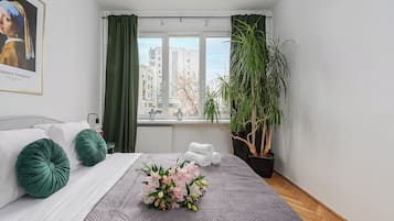 Comfort-lejlighed - udsigt til gårdsplads | Udsigt fra værelset