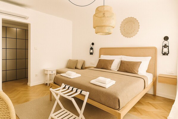 3 chambres, bureau, fer et planche à repasser, Wi-Fi gratuit