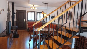 Familie-alpehytte | Oppholdsområde | Flatskjerm-TV