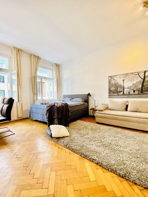 Basic Apartment | Iron/ironing board - Cozy 2BR Apartment Near Westbahnhof (Vienna)