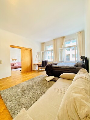 Basic Apartment | Iron/ironing board - Cozy 2BR Apartment Near Westbahnhof (Vienna)