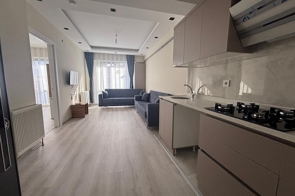 Familienapartment, Stadtblick | Wohnbereich