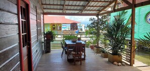 Balcony - Chalet Over the Caribbean sea (Bocas del Toro)