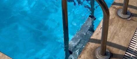 Alberca al aire libre por temporada