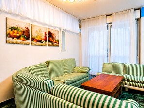 Sala de estar en el lobby