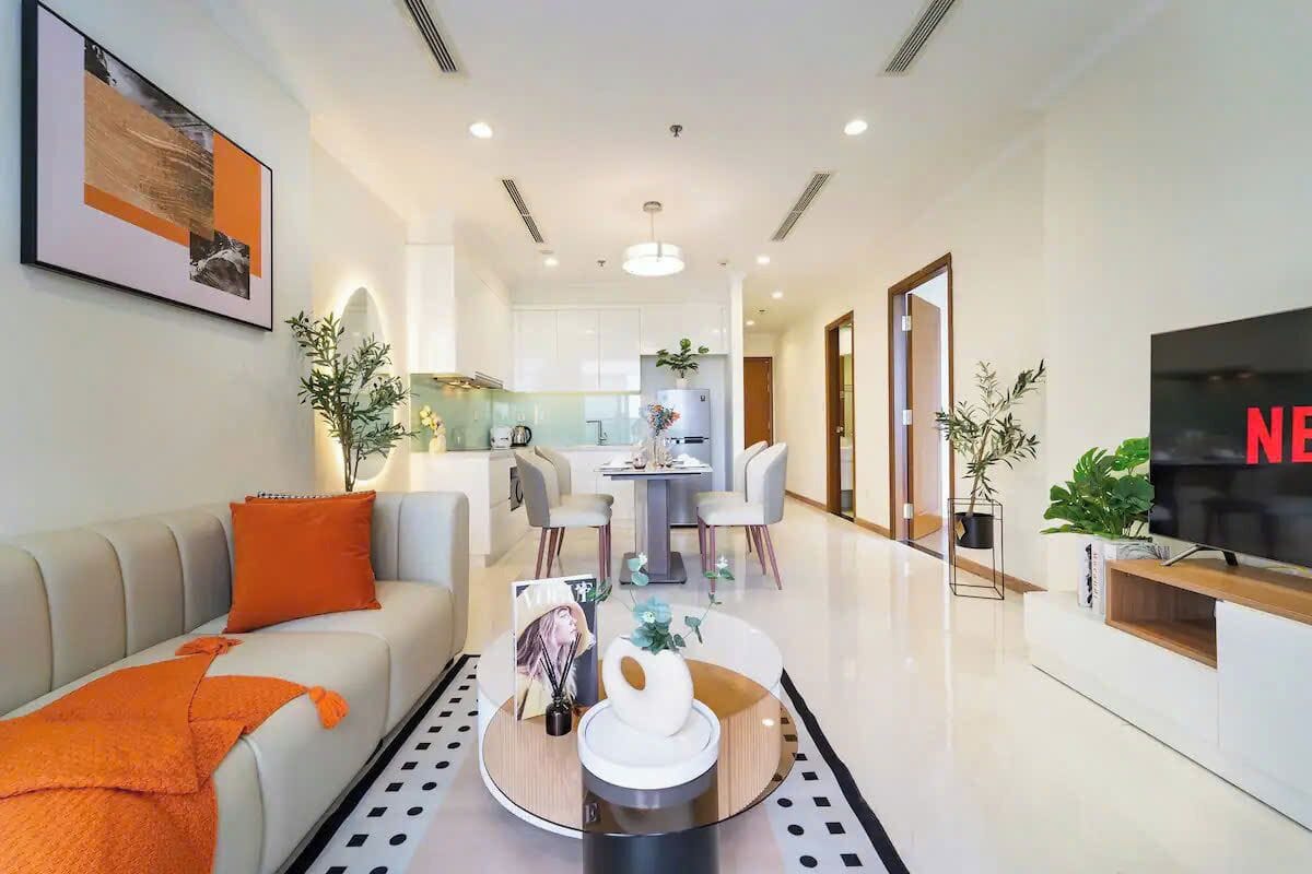 Presidential-Suite, 2 Schlafzimmer, Zutritt zur Club Lounge, Stadtblick | Bettwäsche aus ägyptischer Baumwolle, hochwertige Bettwaren