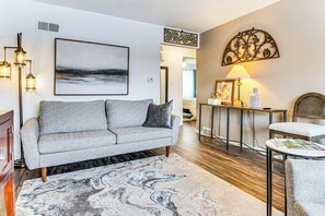 Apartment (2 Bedrooms) | Interior - Walk to Park & Cafe: Cozy Indianapolis Getaway (Indianapolis)