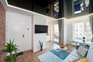 Hljóðeinangrun, straujárn/strauborð, ókeypis þráðlaus nettenging