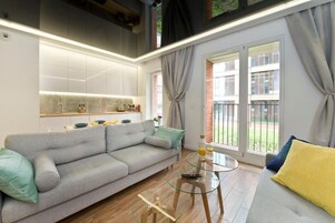 Hljóðeinangrun, straujárn/strauborð, ókeypis þráðlaus nettenging