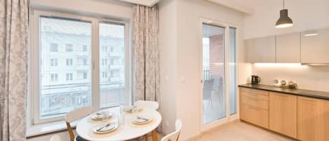 Apartament typu Comfort 26 | Lydisolering, strygejern/strygebræt, gratis Wi-Fi