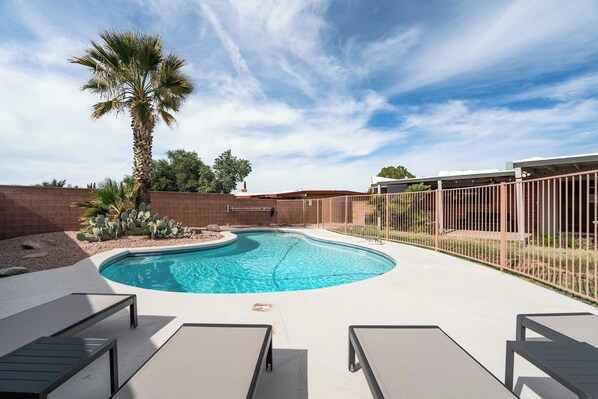Pool - Cozy 3BR Home with Mtn Views & Pool, Near Trails (Tucson)