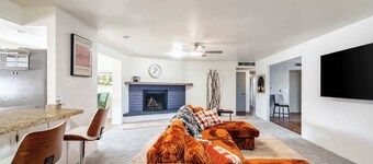 Cozy 3BR Home with Mtn Views & Pool, Near Trails