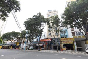 Façade de l’hébergement