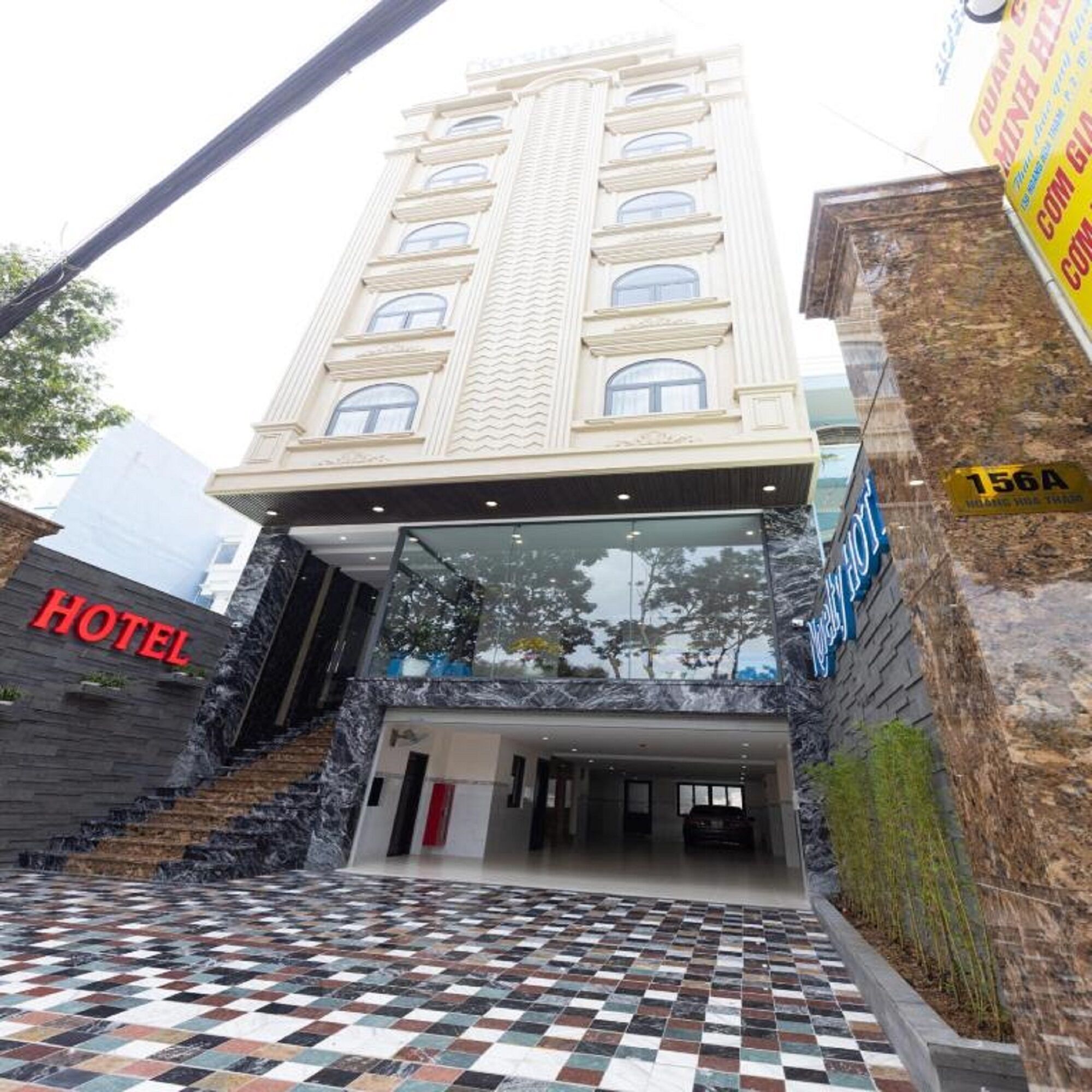 Fassade der Unterkunft