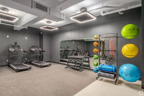 Fitness facility - Landing Furnished Apartments Central Cleveland (Cleveland)