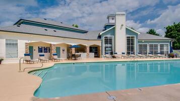 Seasonal outdoor pool