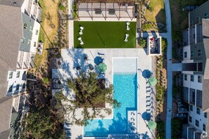 Aerial view - Landing Apartments - Leander (Leander)