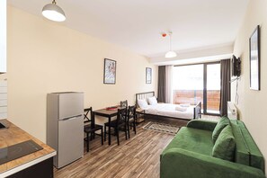 Iron/ironing board, WiFi - Modern Studio Near Ski Lifts – by Wehost (Gudauri)