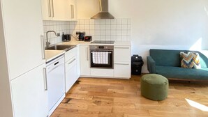 Huoneisto, 1 makuuhuone | Yksityinen keittiö