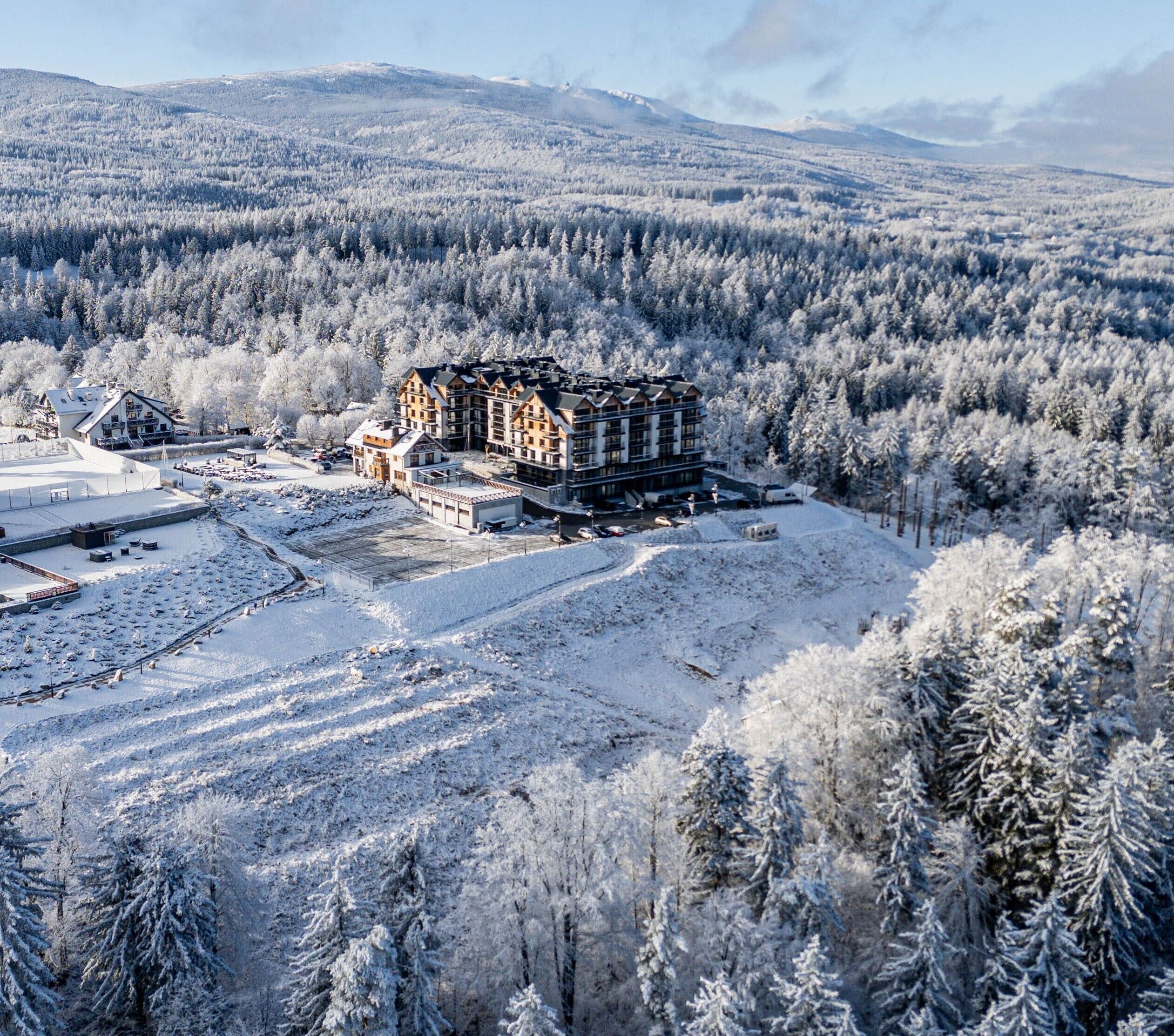 Fassade der Unterkunft