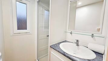 Cabaña Confort, vistas a la montaña | Baño | Toallas