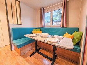 Cabaña Confort, vistas a la montaña | Zona de estar