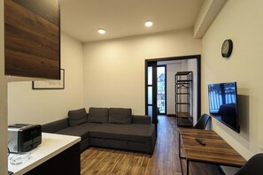 Living area - Brand New Ski 1BR Apt In New Gudauri - By Wehost (Gudauri)