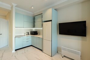 Private kitchen - Apartment Alpic 204- Near Ski Lift - By Wehost (Gudauri)