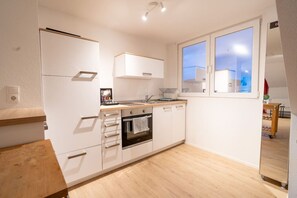 Private kitchen - Penthouse apartment with terrace (Koblenz)
