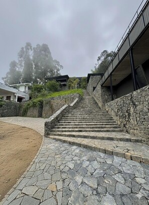 Fachada de la propiedad