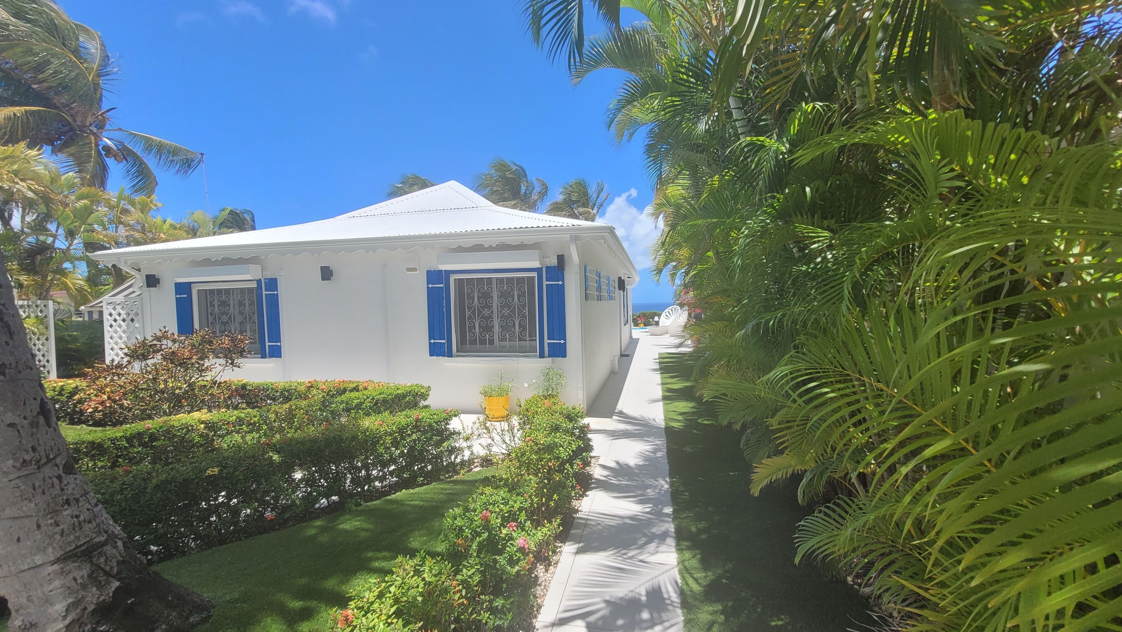 Façade de l’hébergement