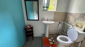 Towels, soap, toilet paper