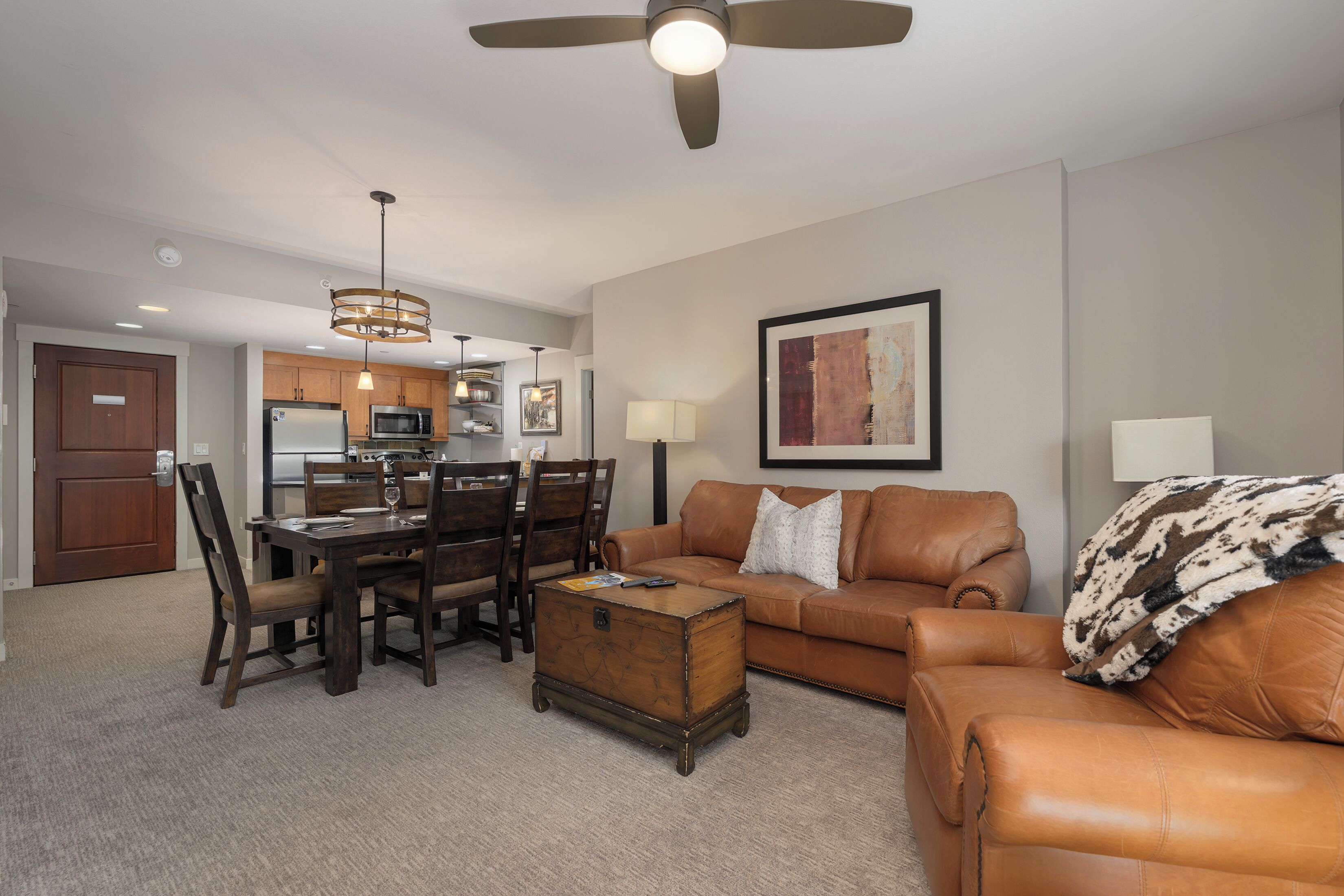 TV connectée, cheminée