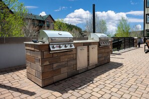 Terrace/patio - Lovely, spacious 2 bedroom, great amenities and walk to slopes (Winter Park)