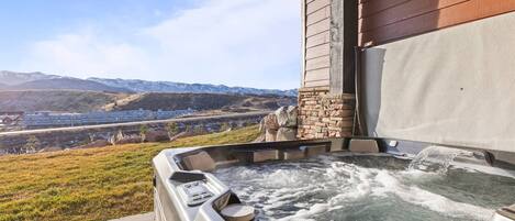 Bain à remous extérieur