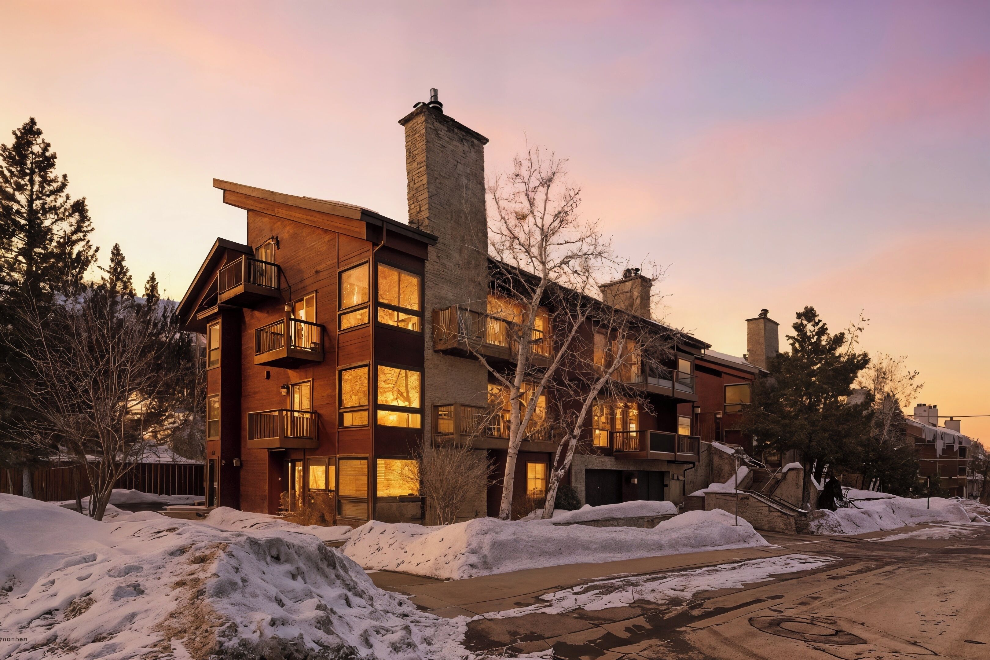 المنشأة من الخارج