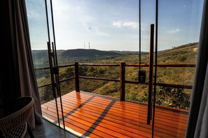 Superior-bungalow - balkon - bjergudsigt | Udsigt fra balkon