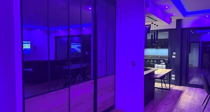 Magnifique loft luxe avec prestations haut de gamme.